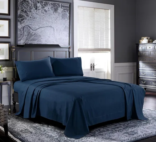Vista 32 de Pure Bedding Juego de Sábanas Twin - Sábanas de Cama de Microfibra Ultra-Suave 1800 - Doble Cepillado - Bolsillos Profundos - Ajuste Fácil - Extra