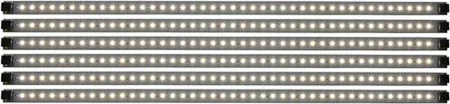Vista 5 de Inspired LED® Serie Pro Paquete de 6 paneles LED de 42 ~ 6000K Blanco frío Paneles de luz LED
