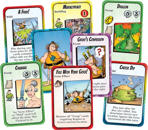 Vista 5 de Groo The Game de SJG, juego de mesa de estrategia