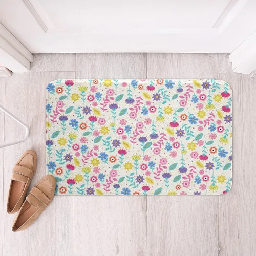 Vista 21 de Alfombras de baño de bailarina para niños, diseño de estrellas y corazones con notas musicales, decoración de habitación de niñas y mujeres