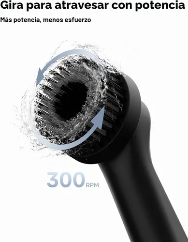 Vista 2 de HOTO Wand™ Plus - Fregador giratorio eléctrico inalámbrico de mano
