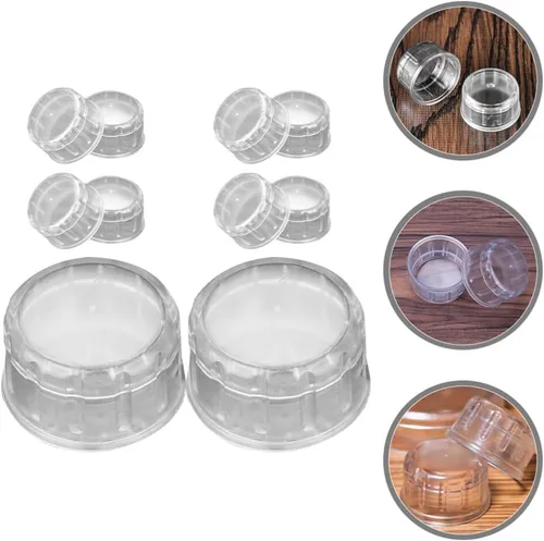 Vista 5 de Reemplazo de la tapa de la coctelera 10 unids té Shaker Cup Caps mano bebida mezclador accesorios