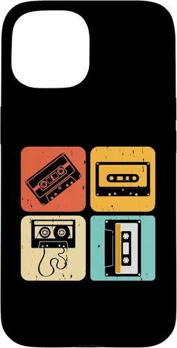 Vista 6 de Cassette Tape Music 70s 80s 90s Retro Playlist Case for iPhone 17