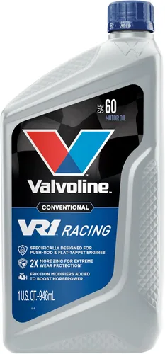 Vista 21 de Aceite de motor Valvoline VR1 Racing SAE 10W-30, 1 cuarto de galón