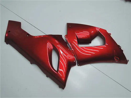 Vista 6 de US STOCK Carenado rojo apto para Kawasaki Ninja 2005 2006 ZX6R 636 ZX-6R inyección ABS plásticos posventa carrocería marco 05 06 f.rojo