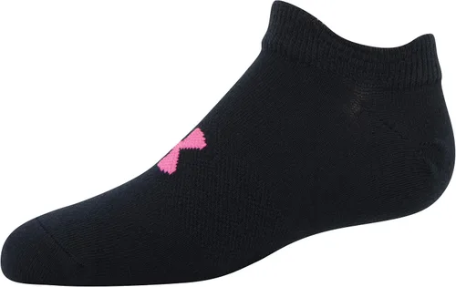 Vista 3 de Under Armour Calcetines ligeros invisibles Essential 2.0 para niños, 6 pares