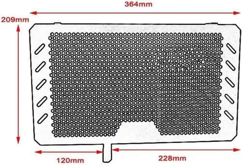 Vista 6 de Protector de rejilla de radiador para Suzuki V-Strom DL650 VSTROM DL 650 VSTROM650 2013-2019 Protector de parrilla de radiador de motocicleta NO L