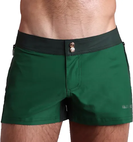 Vista 42 de Bang Men's Swimwear - Beach Shorts - Stretchy Quick-Dry All-Use Premium Swimsuit Trunk Square Cut