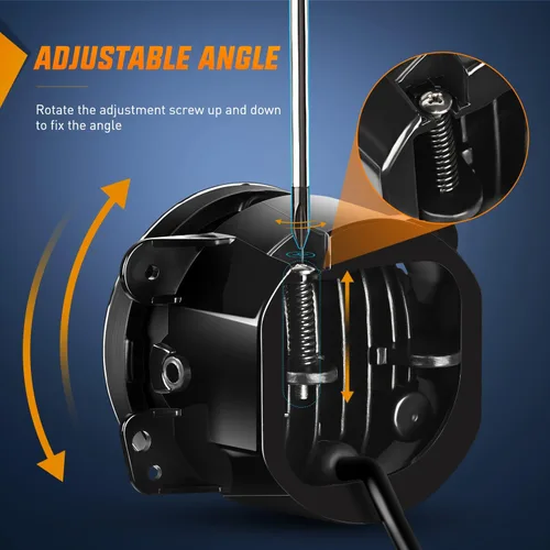 Vista 9 de Nilight Conjunto de Luces LED de Niebla de 4 Pulgadas Compatible con 2007 2008 2009 2010 2011 2012 2013 2014 2015 2016 2017 2018 Jeep Wrangler JK