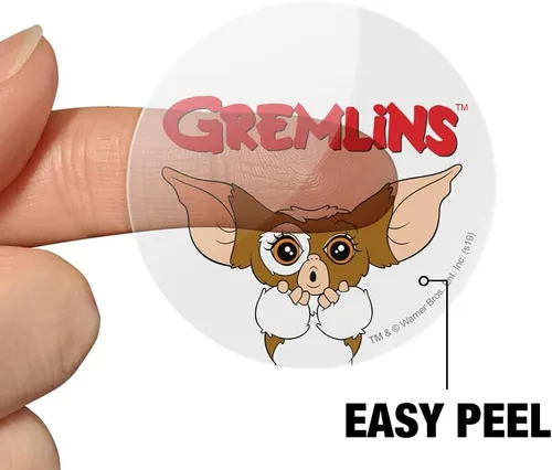 Vista 4 de Gremlins Gizmo Logo Planner Calendario Scrapbooking Craft Pegatinas