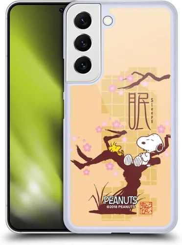 Vista 24 de Head Case Designs Funda rígida con licencia oficial de Peanuts Charlie Brown Oriental Snoopy compatible con Samsung Galaxy A15