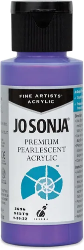 Vista 10 de Jo Sonja Premium Pearlescent - Azul
