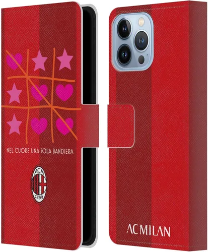 Vista 86 de Head Case Designs Officially Licensed AC Milan Dream Big Children Leather Wallet Case Compatible with Apple iPhone 11