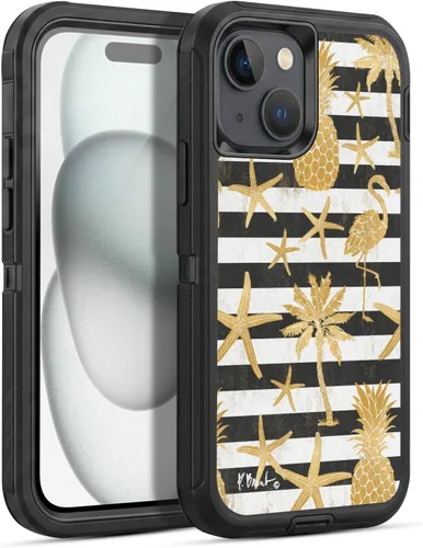 Vista 9 de Head Case Designs Officially Licensed Paul Brent Agate Mermaid Coastal Gel Armor Case [Military Grade Drop Protection] Compatible with Apple iPhone