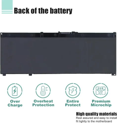 Vista 6 de Reemplazo de batería de 52.5Wh SR03XL L08855-855 para Hp Pavilion 15-CX 15-cx0xxx 15-cx0058wm 15-cx0056wm Envy X360 15-CN 15-CP 17-BW 15-cx0xxx