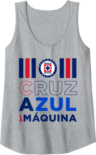 Vista 5 de Deportivo Cruz Azul - Camiseta sin mangas La Maquina, Blanco, S