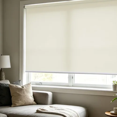 Vista 2 de Persianas enrollables opacas metálicas premium con protección contra los rayos UV impermeables aisladas térmicas hechas a medida para ventanas