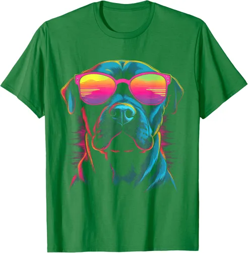 Vista 5 de Pit Bull Mom Dog Lover Colorido Artistic Pitbull Owner - Camiseta para mujer, Negro