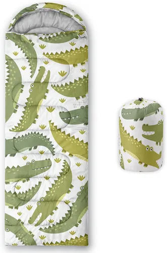 Vista 22 de Axolotl Saco de Dormir de Unicornio para Niños y Niñas – Sacos de Dormir Ligeros Cálidos para Clima Frío, Saco de Dormir Portátil Impermeable