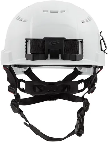 Vista 2 de Milwaukee Electric - Casco de seguridad ventilado con visera frontal blanca - Tipo 2 CL