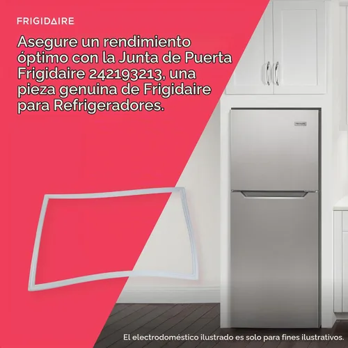 Vista 4 de Frigidaire 242193213 Junta de puerta para refrigeradores, color blanco