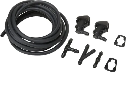 Vista 10 de MITZONE Kit de boquillas para limpiaparabrisas Compatible con 2004-2017 Dodge Ram 1500 2500 3500 Durango Charger Journey Grand Caravan Avenger Jeep