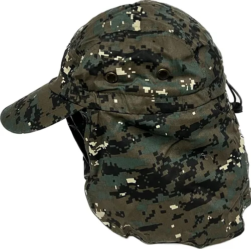 Vista 10 de Mrlahat Gorra de pesca ajustable al aire libre con solapa larga para orejas y cuello, unisex