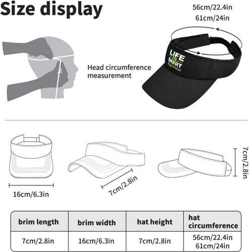 Vista 4 de Dad Hats Life is Short Play Pickleball Baseball Caps for Women Vintage Hats Adjustable