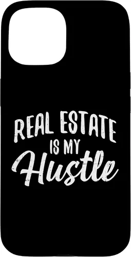 Vista 6 de Funda de regalo para iPhone 13 Pro Real Estate Is My Hustle Funny Agent Realtor Broker