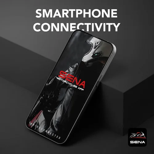 Vista 3 de Sena 5R LITE Auriculares de intercomunicación Bluetooth bidireccionales HD para motocicleta, paquete doble