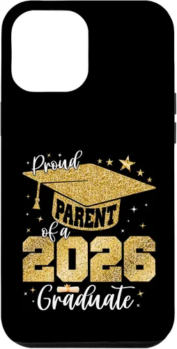 Vista 26 de Proud Parent of a Class of 2026 Graduate Senior Graduation Case for iPhone 16