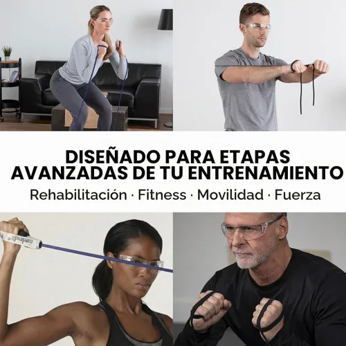 Vista 7 de THERABAND Resistance Tubes, Band, Exercise, Set