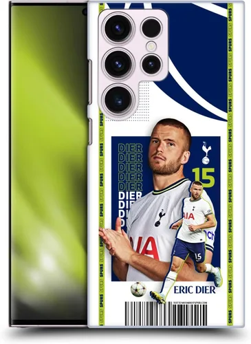 Vista 8 de Head Case Designs Officially Licensed Tottenham Hotspur F.C. Cristian Romero 2022/23 First Team Hard Back Case Compatible with Samsung Galaxy S23