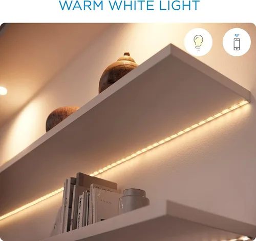 Vista 5 de Bombilla LED inteligente blanca de 65 W BR30 a todo color y ajustable