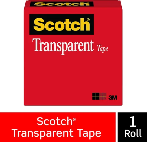 Vista 2 de Scotch Cinta transparente, 34 in x 2592 in, núcleo de 3 pulgadas, 1 cajapaquete (600)