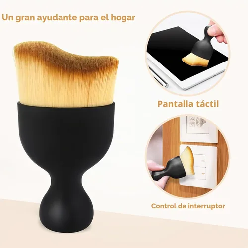 Vista 7 de Cepillo de Limpieza Interior del Coche Plumero Interior del Coche con Cerdas Ultra Suaves Cepillos de Detallado Automático Plumero Accesorios