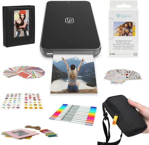 Vista 8 de Lifeprint Ultra Slim Impresora Bluetooth portátil