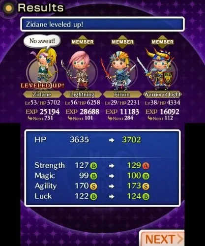Vista 15 de Theatrhythm Final Fantasy