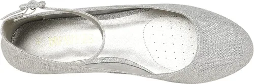Vista 3 de DREAM PAIRS - Zapatos planos Revona para mujer, con correa para tobillo y plataforma baja