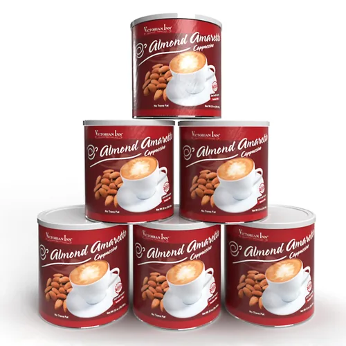 Vista 10 de Victorian Inn Capuchino instantáneo, almendra amaretto, 2 libras (paquete de 1)