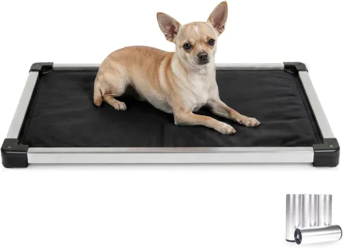 Vista 9 de K9 Ballistics - Cama para jaula de perro, a prueba de mordiscos, acolchada y blindada, prácticamente indestructible, patas incluidas