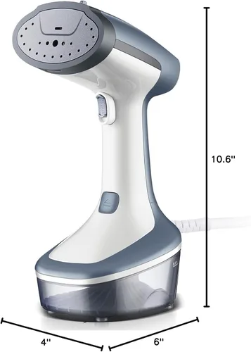 Vista 8 de YIKA Vaporizador para Ropa, Calentamiento en 30s, Tanque de Agua de 300ml, Vaporizador Portátil de Ropa y Quitaarrugas, Vaporizador de Viaje