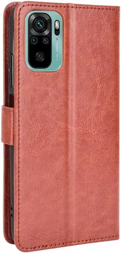 Vista 3 de Funda para Xiaomi Redmi Note 10 Pro, Funda de cuero con tapa para Xiaomi Redmi Note 10 Pro Max 4G M2101K6I / Redmi Note 10 Pro 4G M2101K6G Case