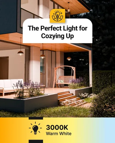 Vista 4 de Sunco - Bombilla de luz para exteriores, ST64 Edison estilo Edison con detección de luz automática, 800 LM, 7 W (equivalente a 60 W), ST19, 3000 K