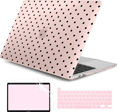 Vista 21 de Funda compatible con MacBook Pro de 13 pulgadas 2024 2023-2020 versión A2338 M2/M1 A2251 A2289 con pantalla Retina y Touch ID, carcasa rígida