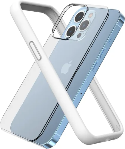 Vista 27 de Funda protectora compatible con iPhone 13 Pro Max de 6.7 pulgadas, protección de borde elevado, antihuellas, antihuellas, funda protectora suave