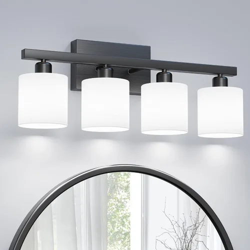 Vista 13 de Accesorios de iluminación de baño, accesorios de iluminación de baño sobre espejo, luces de tocador clásicas de interior, luz de tocador moderna