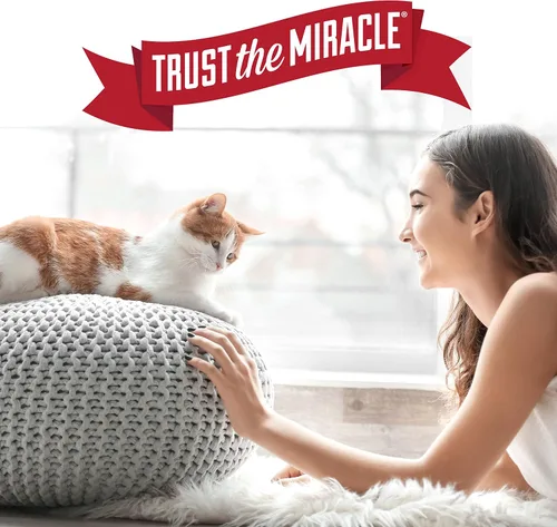 Vista 8 de Aerosol calmante para gatos de Nature’s Miracle, 8 onzas, fórmula para reducir el estrés para gatos Multi colorido