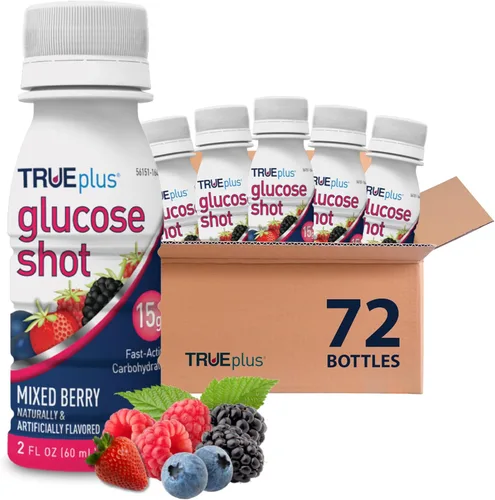 Vista 9 de TRUEplus® Glucose Shots 6 botellas - Bayas mixtas