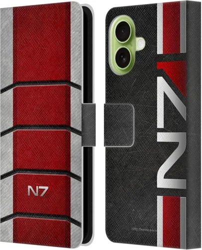Vista 91 de Head Case Designs Funda de piel con licencia oficial de EA Bioware Mass Effect Cerberus Logo Graphics tipo cartera compatible con Apple iPhone 11